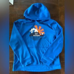 *Boys Large HUSKY (14H-16H) fleece sweatshirt hoodie (C4)